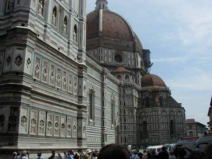 The Duomo is the largest Church in Florence